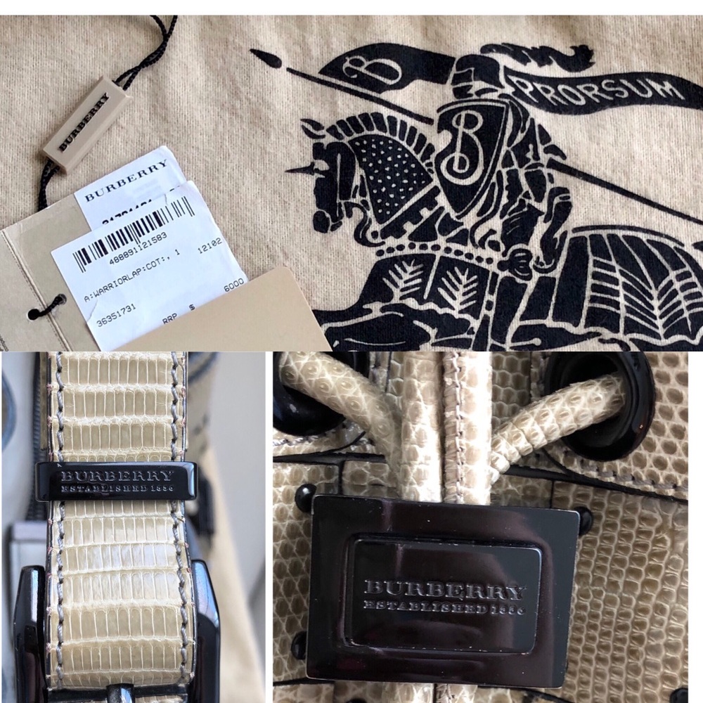 Burberry Prorsum Lizard Warrior Hobo 2008 IT BAG - Picture 7 of 8
